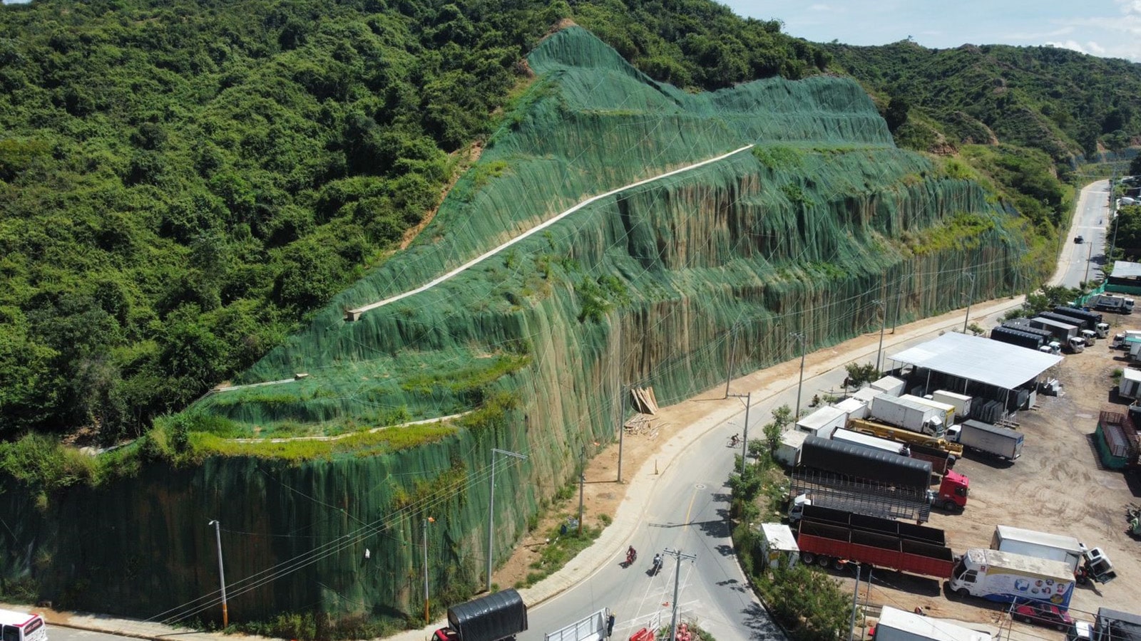 Obra para mitigación de riesgos en Malpaso